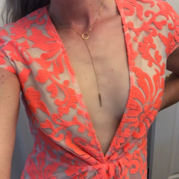 Deep V Romper - Picture 2 of 5